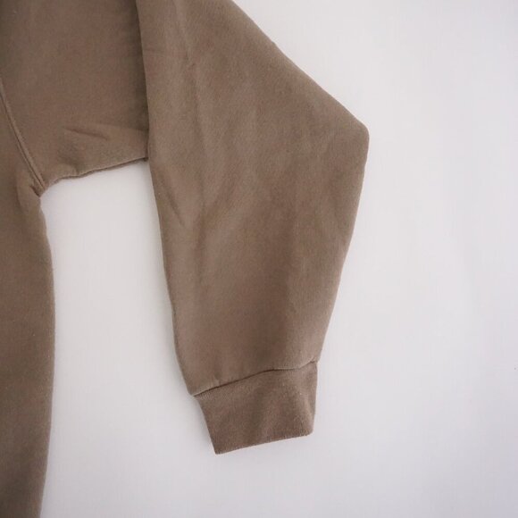 Vintage Jerzees Brown Teddy Bear Basket Vase Cotton Blend Crewneck Sweater S - Picture 5 of 12